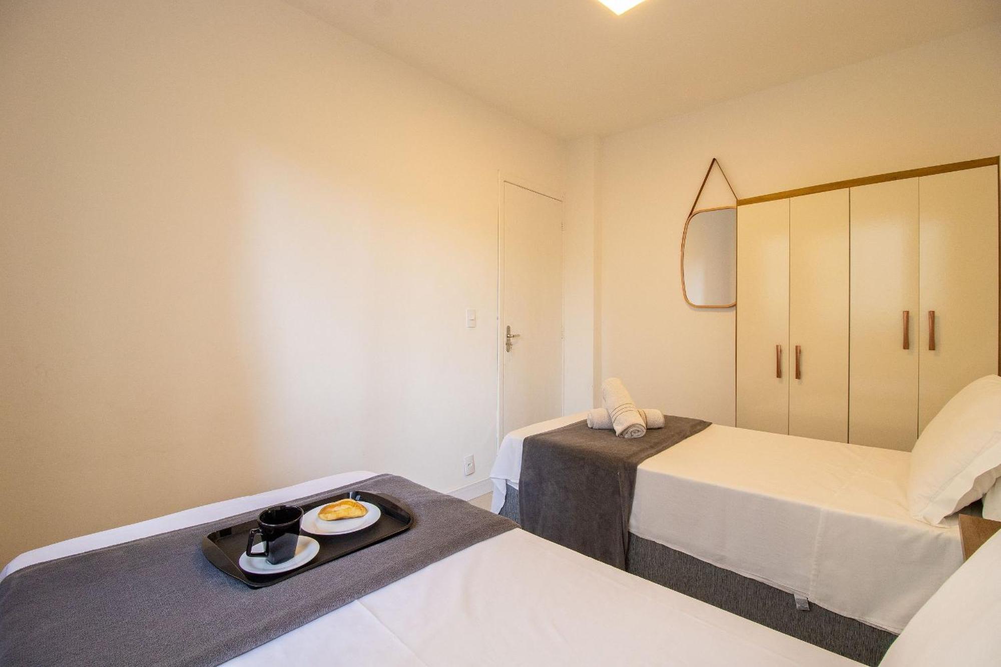 Apartamento Guc32 - 2 Dorm, Wi-fi, Garagem, Quadra Mar
